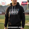NFL 2026 Crucial Catch Black Pullover Hoodie featuring Detroit Lions branding and colorful awareness graphics on the chest.