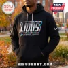 NFL 2026 Crucial Catch Black Pullover Hoodie featuring Detroit Lions logo with vibrant multicolored striped accents.