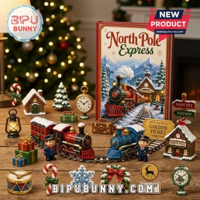 North Pole Express Train Christmas Advent Calendar 2026