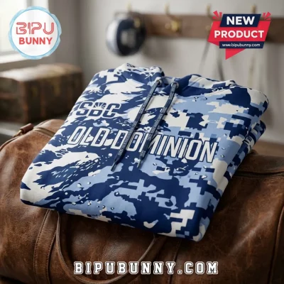Old Dominion Monarchs Blue Camouflage Hoodie
