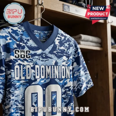 Old Dominion Monarchs Custom Camo Football Jersey