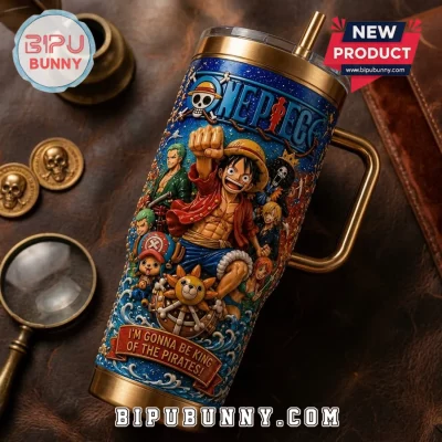 One Piece Anime Characters Gold Stanley Tumbler