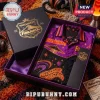 Parliament Funkadelic Mothership Connection Hawaiian Shirt in a black collector box with purple satin lining and space art.