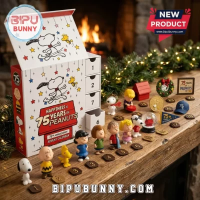 Peanuts 75th Anniversary 24-Piece Christmas Advent Calendar