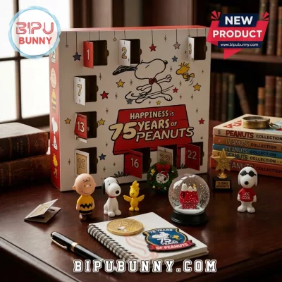 Peanuts 75th Anniversary 24-Piece Christmas Advent Calendar