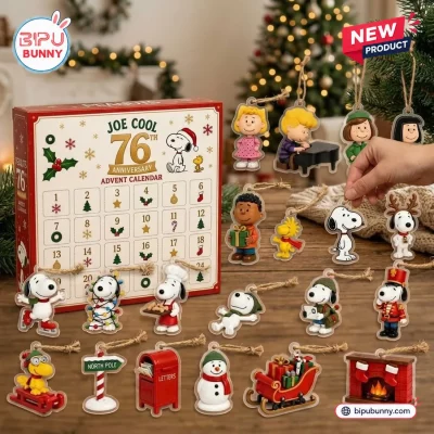 Peanuts Snoopy Joe Cool 76th Anniversary Advent Calendar