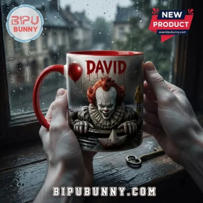 Pennywise IT David Horror Themed Coffee Mug