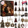 Front view of Phantom of the Opera 40th Anniversary Advent Calendar packaging box alongside multiple hanging figurines.