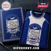 Phi Beta Sigma Fraternity Crest Blue Paisley Shirt with dove and handshake emblem inside a matching branded display box.