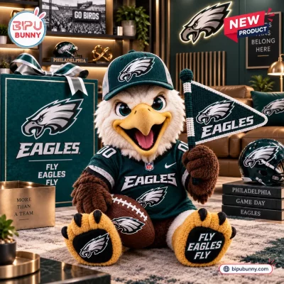 Philadelphia Eagles Crocheted Plush Doll