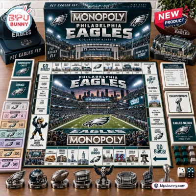 Philadelphia Eagles Monopoly Board Game