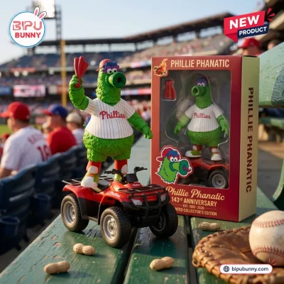 Phillie Phanatic Philadelphia Phillies 143rd Anniversary Toy Figure