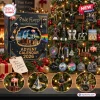 Front view of Pink Floyd 2026 Collector's Edition Advent Calendar box with holiday tree and music-themed ornaments.