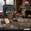 Front view of Pink Floyd 2026 Collector's Edition Advent Calendar box with figures and ornaments on table.
