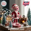 Pink Panther 24-Piece Miniature Advent Calendar 2026 featuring a felt-textured Pink Panther figure in a Santa suit.
