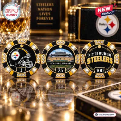 Pittsburgh Steelers Deluxe Poker Set