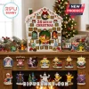 Pokemon 24 Days of Christmas 2026 Advent Calendar featuring 24 numbered doors, Pikachu and Eevee figures, and ornament toys.