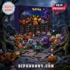 Pokemon Spooky Halloween Advent Calendar 2026 featuring Pikachu and Gengar themed characters with numbered countdown doors.