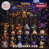 Pokemon Spooky Halloween Advent Calendar 2026 with 24 numbered slots, featuring Pikachu and various ghost-themed figures.