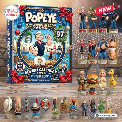 Popeye 97th Anniversary Advent Calendar