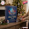 Pro Football Hall of Fame 2026 Advent Calendar box featuring 24 days of miniature gridiron legend figurines and ornaments.