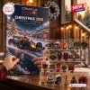 Front view of Red Bull Racing 2026 Advent Calendar box and keyring set.