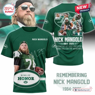 Remembering Nick 1984-2025 Tribute Green T-Shirt