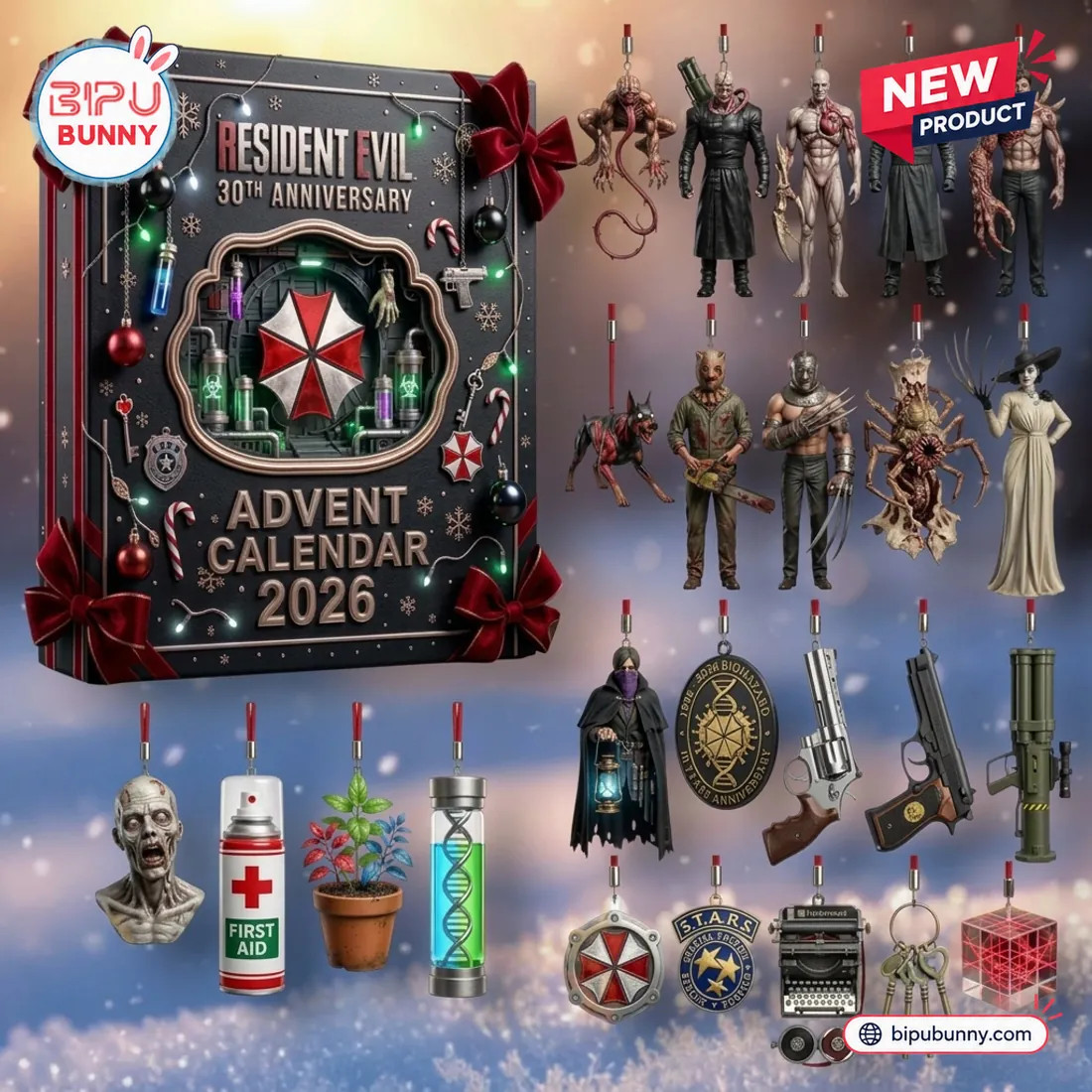 Resident Evil 30th Anniversary Advent Calendar 2026 Resident Evil 30th Anniversary Advent Calendar 2026