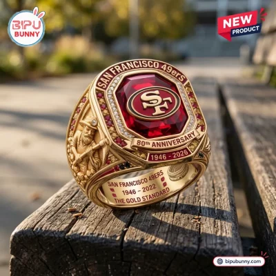 San Francisco 49ers 80th Anniversary Commemorative Ring