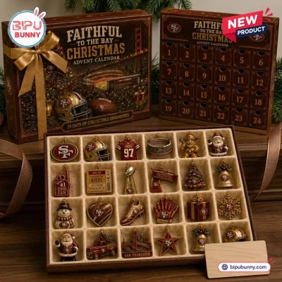 San Francisco 49ers Faithful To The Bay Christmas Advent Calendar