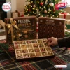 San Francisco 49ers Faithful To The Bay Christmas Advent Calendar with 24 individual NFL-themed ornaments in a box set.