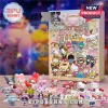 Sanrio 24 Days 2026 Advent Calendar Figures featuring 24 miniature character figurines and a decorative display box.