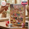 Sanrio 24 Days 2026 Advent Calendar Figures showing a festive box with character illustrations and miniature figurines.