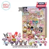 Sanrio 24 Days 2026 Advent Calendar Figures featuring 24 miniature character figurines and a colorful illustrated box.