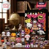 Sanrio Hello Kitty Halloween 2026 Advent Calendar featuring character figures like Kuromi, Cinnamoroll, and My Melody.