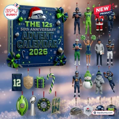 Seattle Seahawks 50th Anniversary 2026 Advent Calendar
