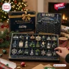 Seattle Seahawks Christmas Advent Calendar 2026 featuring 24 numbered slots with team-themed collectible tree ornaments.