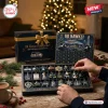 Seattle Seahawks Christmas Advent Calendar 2026 with 24 numbered slots containing team-themed miniature holiday ornaments.