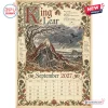 Front view of September 2027 page for the Shakespearean Year 2027 Wall Calendar featuring King Lear.