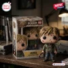 Front view of Silent Hill 2 James vinyl figure standing outside its themed box packaging.