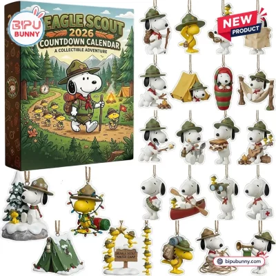 Snoopy Beagle Scout 2026 Advent Calendar