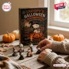 Snoopy Halloween Advent Calendar 2026 box with 24 mini charms, featuring a witch-hat wearing Snoopy on a pumpkin.