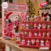 Front view of the Snoopy x Coca-Cola Breast Cancer Awareness Advent Calendar box and charms.