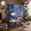 Snoopy x Toronto Blue Jays 50th Season Advent Calendar box with Snoopy and Woodstock figures in blue baseball jerseys.