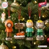 South Park 30th Anniversary Advent Calendar 2026 ornaments featuring Kenny, a snowy grave, Butters, and Professor Chaos.