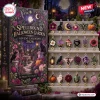 Spellbound Halloween Garden 2026 Advent Calendar box next to a display of 24 numbered charms.