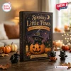 Spooky Little Paws Halloween Advent Calendar 2026 featuring a black cat in a witch hat sitting in a pumpkin.