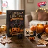 Spooky Little Paws Halloween Advent Calendar 2026 featuring a black cat illustration, pumpkins, and acrylic ornaments.