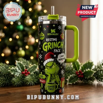 Stanley The Grinch Resting Face 40oz Tumbler