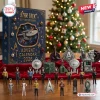 Front view of the Star Trek 60th Anniversary 2026 Advent Calendar box alongside displayed miniature figures.